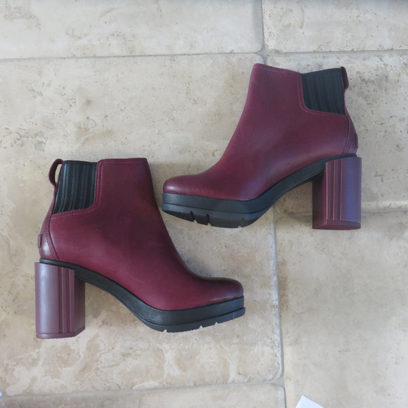 sorel margo chelsea booties